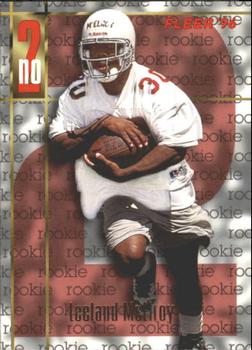 Leeland McElroy Arizona Cardinals 1996 Fleer NFL Rookie Card #167